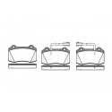 Set di 4 pastiglie freno ROADHOUSE 2434.32