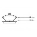 Set di 4 pastiglie freno ROADHOUSE 2439.04