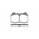 Set di 4 pastiglie freno ROADHOUSE 2441,00