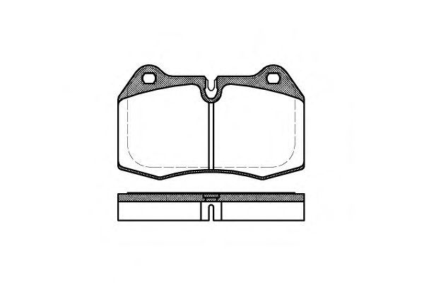 Set di 4 pastiglie freno ROADHOUSE 2441,00