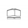 Set di 4 pastiglie freno ROADHOUSE 2448,00