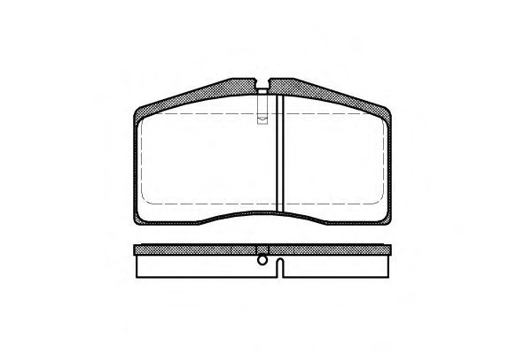 Set di 4 pastiglie freno ROADHOUSE 2448,00