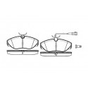 Set di 4 pastiglie freno ROADHOUSE 2486.11