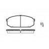 Set di 4 pastiglie freno ROADHOUSE 2504.02