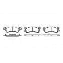 Set di 4 pastiglie freno ROADHOUSE 2510,00