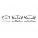 Set di 4 pastiglie freno ROADHOUSE 2537.02