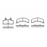 Set di 4 pastiglie freno ROADHOUSE 2552.02