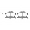 Set di 4 pastiglie freno ROADHOUSE 2582,00