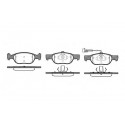 Set di 4 pastiglie freno ROADHOUSE 2588.11
