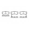 Set di 4 pastiglie freno ROADHOUSE 2592.52