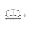 Set di 4 pastiglie freno ROADHOUSE 2595.02