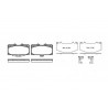 Set di 4 pastiglie freno ROADHOUSE 2599.12