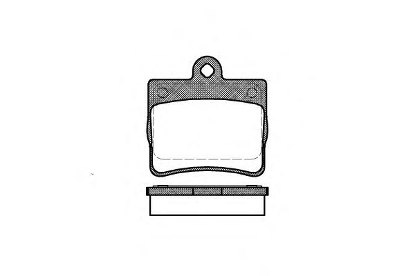 Set di 4 pastiglie freno ROADHOUSE 2630,00