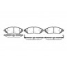Set di 4 pastiglie freno ROADHOUSE 2645.02