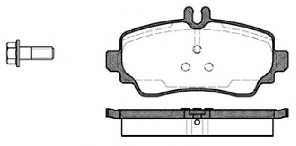 Set di 4 pastiglie freno ROADHOUSE 2650,00