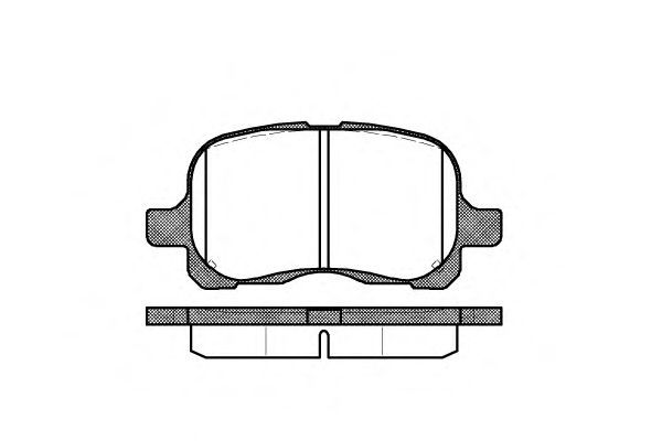 Set di 4 pastiglie freno ROADHOUSE 2652,00
