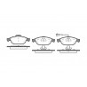 Set di 4 pastiglie freno ROADHOUSE 2660.11