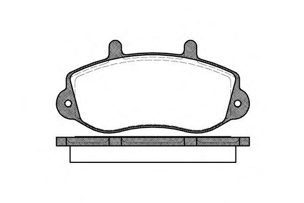 Set di 4 pastiglie freno ROADHOUSE 2677,00