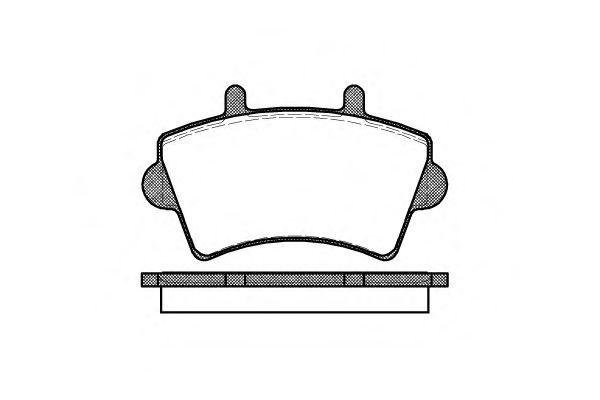 Set di 4 pastiglie freno ROADHOUSE 2819,00