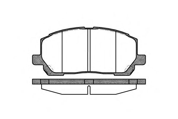 Set di 4 pastiglie freno ROADHOUSE 2855,00