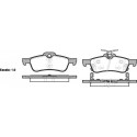 Set di 4 pastiglie freno ROADHOUSE 2862.02