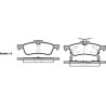Set di 4 pastiglie freno ROADHOUSE 2862.02