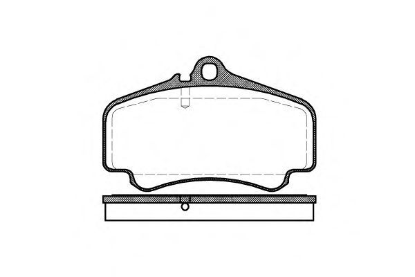 Set di 4 pastiglie freno ROADHOUSE 2863,00