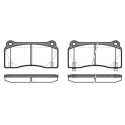 Set di 4 pastiglie freno ROADHOUSE 2983.30
