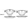Set di 4 pastiglie freno ROADHOUSE 2857.20