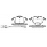 Set di 4 pastiglie freno ROADHOUSE 21249.01