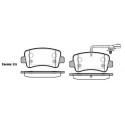 Set di 4 pastiglie freno ROADHOUSE 21439.01