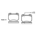 Set di 4 pastiglie freno ROADHOUSE 21444.01
