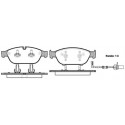 Set di 4 pastiglie freno ROADHOUSE 21441.02