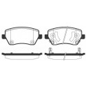 Set di 4 pastiglie freno ROADHOUSE 2987.02