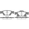 Set di 4 pastiglie freno ROADHOUSE 21446.02