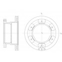 Set di 2 dischi freno ROADHOUSE 61400.10