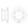Set di 2 dischi freno ROADHOUSE 61400.10