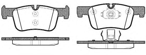 Set di 4 pastiglie freno ROADHOUSE 21478.00
