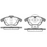Set di 4 pastiglie freno ROADHOUSE 21482.00