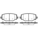 Set di 4 pastiglie freno ROADHOUSE 21483.04