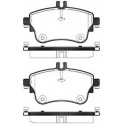 Set di 4 pastiglie freno ROADHOUSE 21487.08