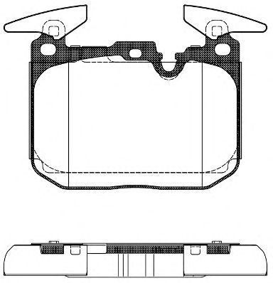 Set di 4 pastiglie freno ROADHOUSE 21491.00