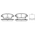Set di 4 pastiglie freno ROADHOUSE 21458.02
