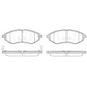 Set di 4 pastiglie freno ROADHOUSE 2986.02