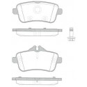 Set di 4 pastiglie freno ROADHOUSE 21503.10