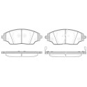 Set di 4 pastiglie freno ROADHOUSE 21537.02