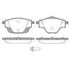 Set di 4 pastiglie freno ROADHOUSE 21557.00