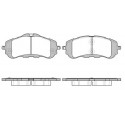 Set di 4 pastiglie freno ROADHOUSE 21559.00