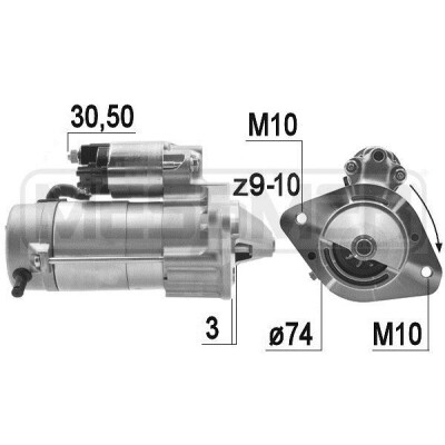 Motorino d'avviamento