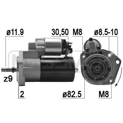 Motorino d'avviamento